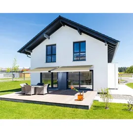 Home Deluxe LED Vollkassettenmarkise Elos V2 585 x 300 cm sand