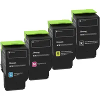 Lexmark Original Toner - 4er Multipack für C2325dw, C2425dw,