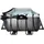 EXIT TOYS Black Leather Pool Set 540 x 250 x 122 cm inkl. Sandfilterpumpe und Abdeckung