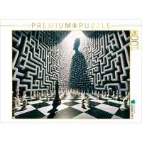 Calvendo Puzzle Labyrinth des Geistes: Schachmatt im Irrgarten der