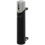 Proregal Robuster Wandascher 145 Rohrlänge zum Einbetonieren 1,4 Liter, HxBxT 51 x 10 x 17 cm Stahl Anthrazit