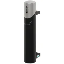 Proregal Robuster Wandascher 145 Rohrlänge zum Einbetonieren 1,4 Liter, HxBxT 51 x 10 x 17 cm Stahl Anthrazit