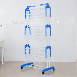 TALK-POINT Turm-Wäscheständer 18 m blau