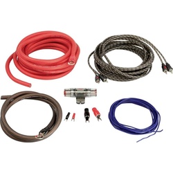ACV, Car HiFi Kabel, Kabel Kit Endstufe Strom 5m 20mm2 5m Cinch 60A AGU