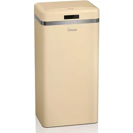 Swan Retro Mülleimer 45 l Creme