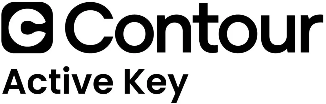 Contour Design Active Key AK-C7412 Tastatur Industriell USB UK Englisch Weiß