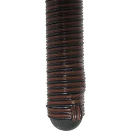 MCW 2er-Set Poly-Rattan Stuhl MCW-G19, Balkonstuhl Gartenstuhl, stapelbar ~ braun, Kissen creme