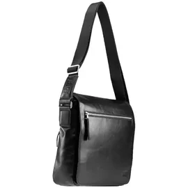 JOST Businesstasche Crossbody Bag, aus echtem Rindsleder schwarz