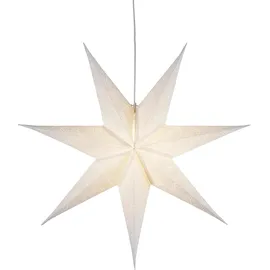 Star Trading Star Papierstern Decorus 7 zackig Papier Weiß 63cm