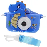 Operitacx Digitalkamera mit Dual Kameras Dino Design für Jungen und Mädchen Hochauflösende Sofortbildkamera für Drinnen und Draußen für Kreative