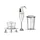 Unold ESGE-Zauberstab 9240024 E 120 Select Creme, inkl. Zubehör