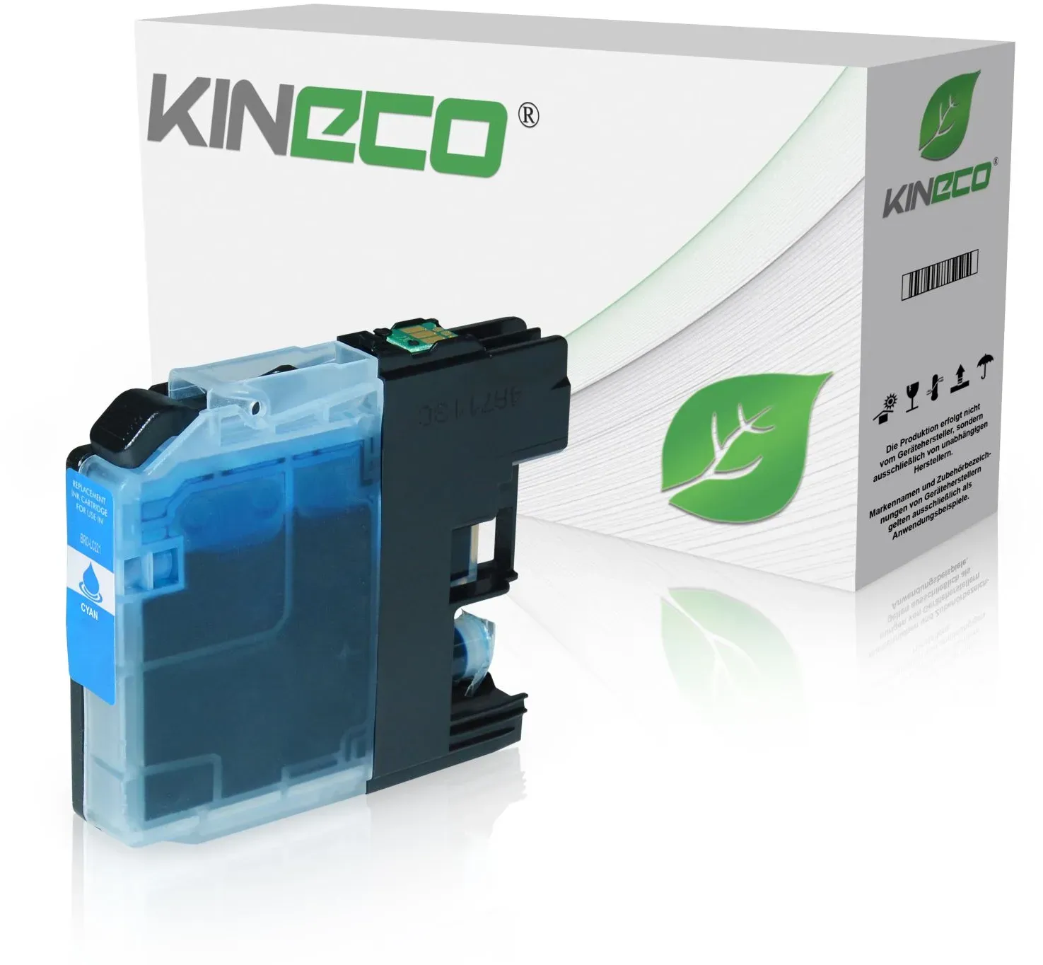 Tintenpatrone kompatibel zu Brother LC-221C XL Cyan