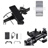 K-S-Trade Smartphone-Halterung für Xiaomi Redmi Note 14s, (Handyhalterung das Fahrrad Halter Lenkstange Fahrradhalterung) schwarz