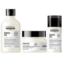 L'Oréal Professionnel Paris Serie Expert Metal DX Pflegeset UV-Schutz Bundle