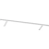 Saphir Aufbauleuchte, LED fest integriert, Breite 60 cm, Spiegelleuchte silberfarben