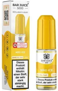NRG Ice NicSalt Liquid by Bar Juice 5000 10ml / 20mg