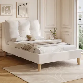 stilvora Kinderbett Beige, Holzwerkstoff, 90x200 cm, Kinder- - Jugendzimmer, Kindermöbel, Kinderbetten, Kindereinzelbetten