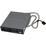 StarTech Multi-Slot-Cardreader, USB 2.0 9-Pin Stecksockel [Stecker] (35FCREADBK3)
