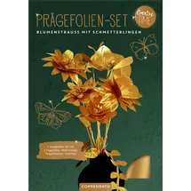 Coppenrath Verlag Prägefolien-Set Blumenstrauß: