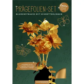 Coppenrath Verlag Prägefolien-Set Blumenstrauß: