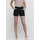 Jdy "JDYGEGGO SHORTS JRS NOOS", Damen, Gr. M (38), N-Gr, schwarz (schwarz detail:schwarz button), Jersey, Obermaterial: 95% Polyester, 5% Elasthan, unifarben, regular fit kurz, Hosen Shorts