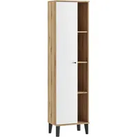 INOSIGN Stauraumschrank »Oslo, Badschrank mit Knopfgriff, Hochschrank im skandinavischen