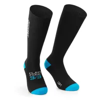 Assos Ultraz Fugu Socken 2 Blau/Schwarz 43-46