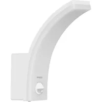 Oktaplex lighting Oktaplex Pablo LED Außenlampe mit Bewegungsmelder 3 Lichtstufen 3000K warmweiß IP65 weiß