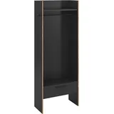 Home Affaire MUSTA Dielenschrank 70x37x190 grau