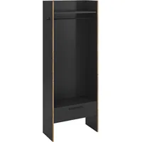 Home Affaire MUSTA Dielenschrank 70x37x190 grau