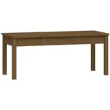 vidaXL Gartenbank Honigbraun 109x44x45 cm Massivholz Kiefer