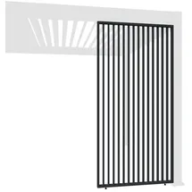 Weide Seitenwand für Weide Pergola 1 Stück 1,13 x 2,35 m Anthrazit