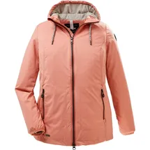 STOY Damen Funktionsjacke STS 5 WMN SFTSHLL JCKT, Größe 50 in Orange koralle