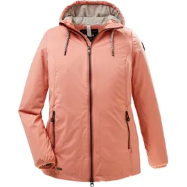 STOY Damen Funktionsjacke STS 5 WMN SFTSHLL JCKT, Größe 50 in Orange koralle