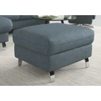sit&more Stauraumhocker Grenoble 66 x 48 x 76 cm Blau/Grau
