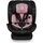 lionelo Bastiaan i-Size Kindersitz ab Geburt 0-36 kg Isofix Top Tether 360 Grad drehbar Rückwärts Vorwärts Seitenschutz 5-Punkt-Sicherheitsgurte Dri-Seat (Rosa Rose)