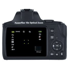 Rollei Powerflex 10x Digitalkamera Schwarz, opt. Zoom