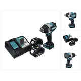 Makita DTW 701 RT Akku Schlagschrauber 18 V 700 Nm 1/2" XPT Brushless + 2x Akku 5,0 Ah + Ladegerät