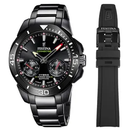 Festina Chrono Bike Connected 47 mm schwarz