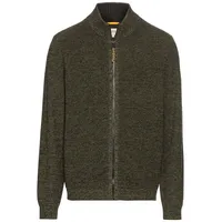 CAMEL ACTIVE Strickjacke mit Reißverschluss Blattgrün Menswear-XXL