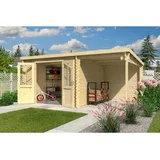 Lasita Maja Gartenhaus Tampa 5 x 3,1 m Beige