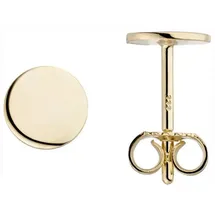 Jobo Ohrstecker Plättchen Gelbgold 333 5,9mm