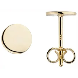 Jobo Ohrstecker Plättchen Gelbgold 333 5,9mm