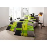 Linon grün 155 x 220 cm + 80 x 80 cm