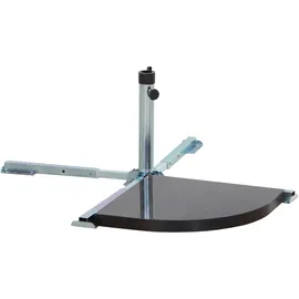 Siena Garden Schirmständer J01225 Metall 49,5 x 39 x 39,5 cm Silberfarben