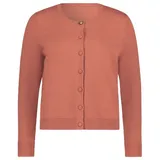 Cartoon Strickjacke Braun 40