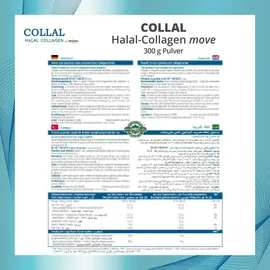 APOrtha Collal® Halal-Collagen - move 300 g Pulver