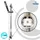 tecuro ew-036 Brauseset 1 strahlig Schwarz 160