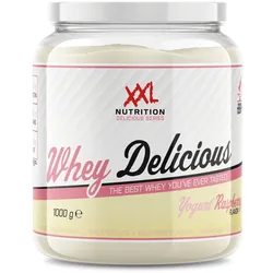 Whey Delicious Protein Pulver - Himbeer Joghurt - 1000 Gramm - XXL Nutrition