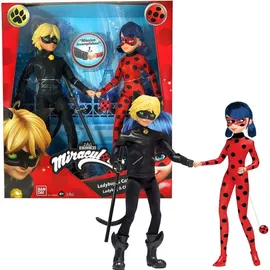 Miraculous Ladybug & Cat Noir Puppen Set